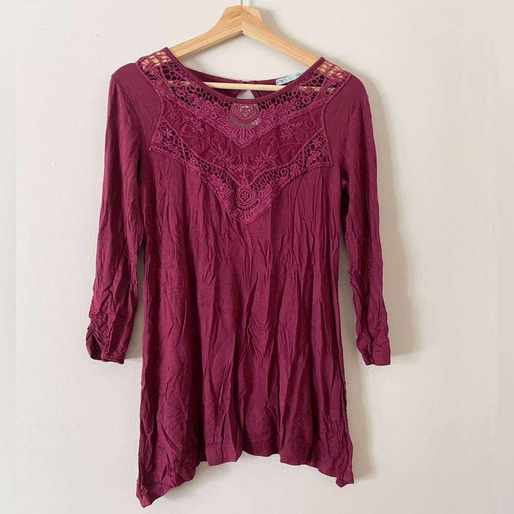 Maurices • Lace Accent Shirt